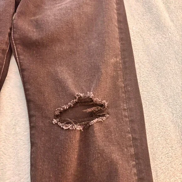 Levi's Wedgie Straight Black Jeans Size 28 - Picture 7 of 11